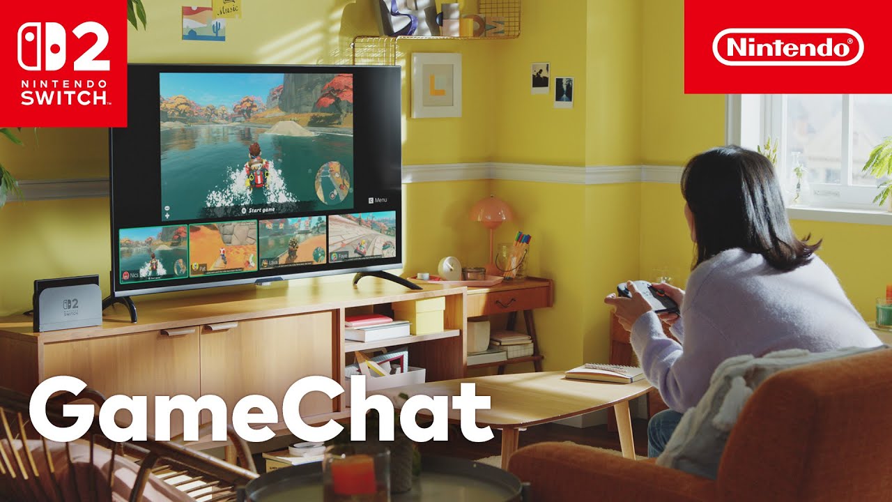 Introducing GameChat (Nintendo Switch 2)
