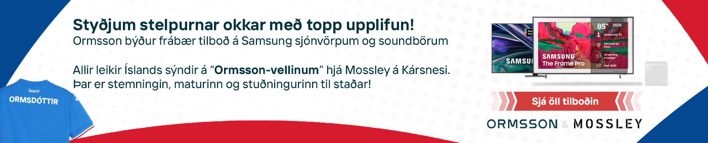 Styðjum stelpurnar okkar