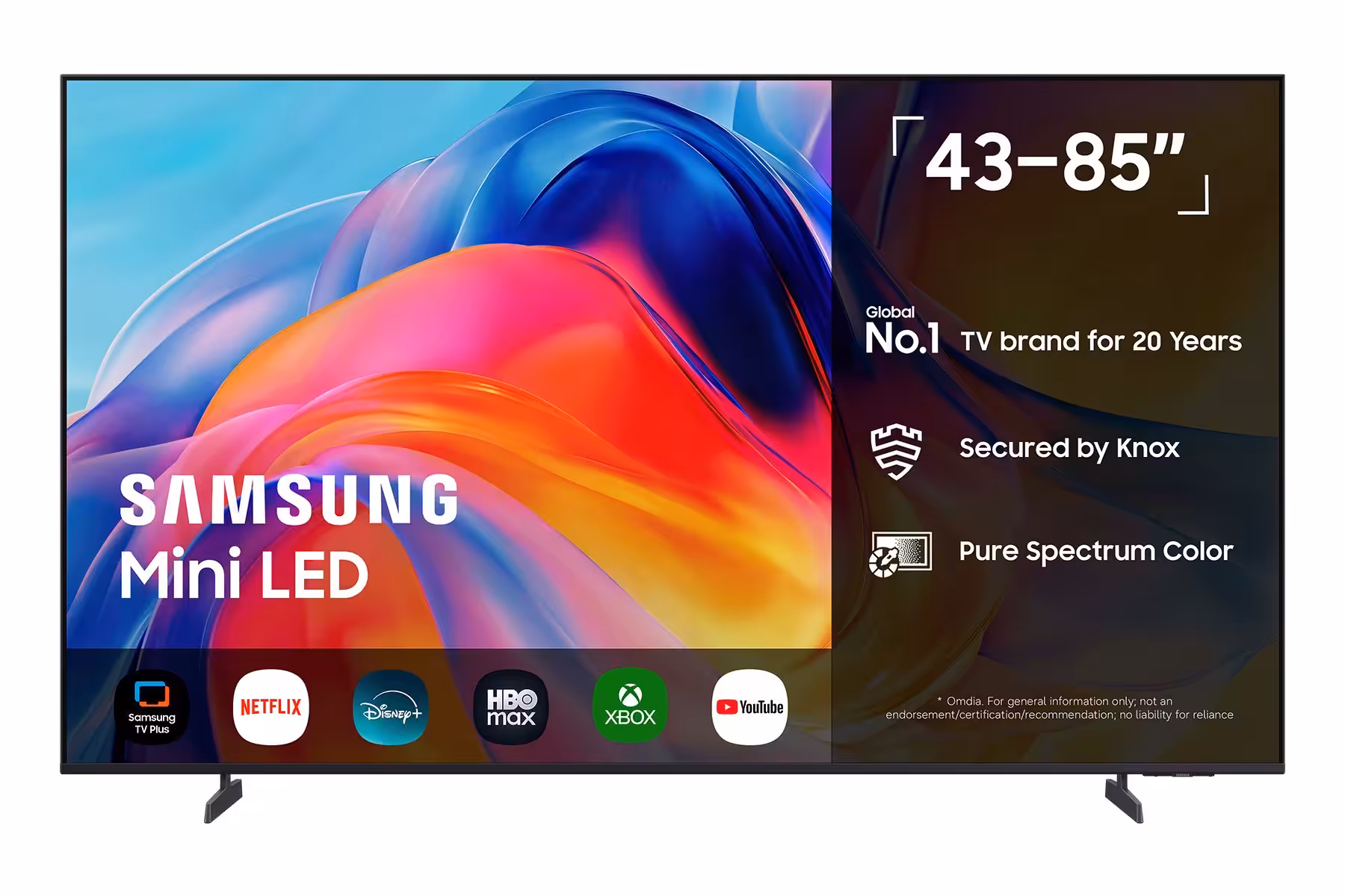 Samsung 75″ M72H Mini LED sjónvarp (2026)